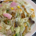 野菜たっぷり皿うどん - 実際訪問したユーザーが直接撮影して投稿した丸山台ちゃんぽんリンガーハット 埼玉和光店の写真のメニュー情報