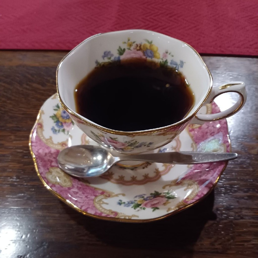 ユーザーが投稿した食後のコーヒーの写真 - 実際訪問したユーザーが直接撮影して投稿した徳吉南カフェむくの樹の写真