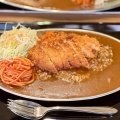 実際訪問したユーザーが直接撮影して投稿した江越カレーカツカレーの虎の写真