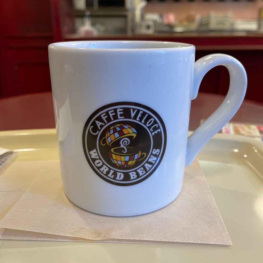 ユーザーが投稿したアメリカンコーヒーの写真 - 実際訪問したユーザーが直接撮影して投稿した築地カフェカフェ・ベローチェ 築地店の写真