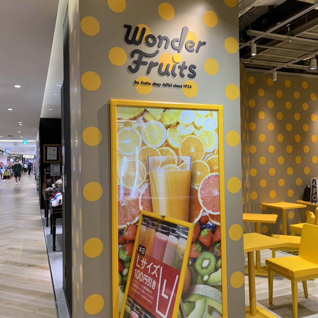 実際訪問したユーザーが直接撮影して投稿した大深町スイーツ果琳 Wonder Fruits LINKS UMEDA店の写真