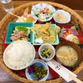 籠盛り膳 - 実際訪問したユーザーが直接撮影して投稿した湯布院町川上郷土料理食楽処 和の写真のメニュー情報
