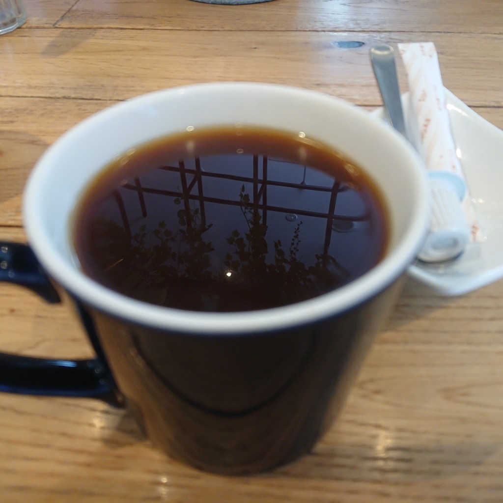 ユーザーが投稿した100%コナコーヒーの写真 - 実際訪問したユーザーが直接撮影して投稿した茶屋町カフェエッグスンシングス  梅田茶屋町店の写真