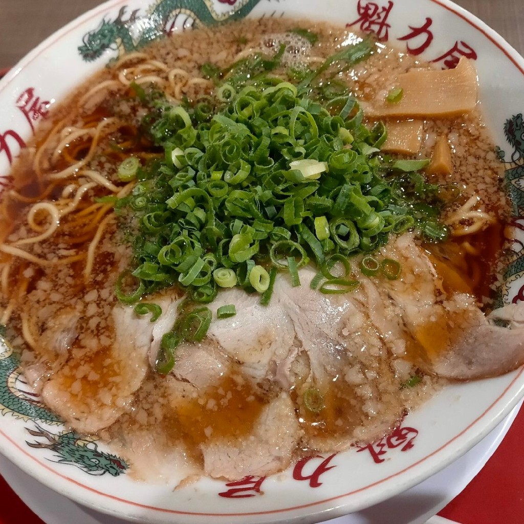 ユーザーが投稿した醤油ラーメンの写真 - 実際訪問したユーザーが直接撮影して投稿したラーメン専門店ラーメン魁力屋 イオンモール沖縄ライカム店の写真