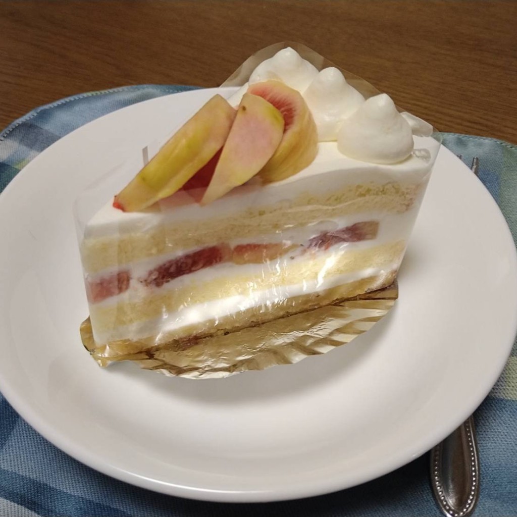 ユーザーが投稿したいちじくのケーキの写真 - 実際訪問したユーザーが直接撮影して投稿した三条ケーキ洋菓子工房 MANZOの写真
