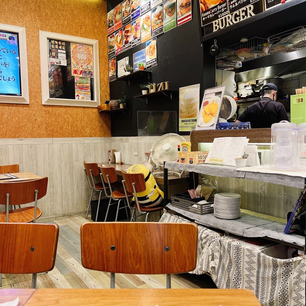 実際訪問したユーザーが直接撮影して投稿した京島ハンバーガーburger house UZUの写真