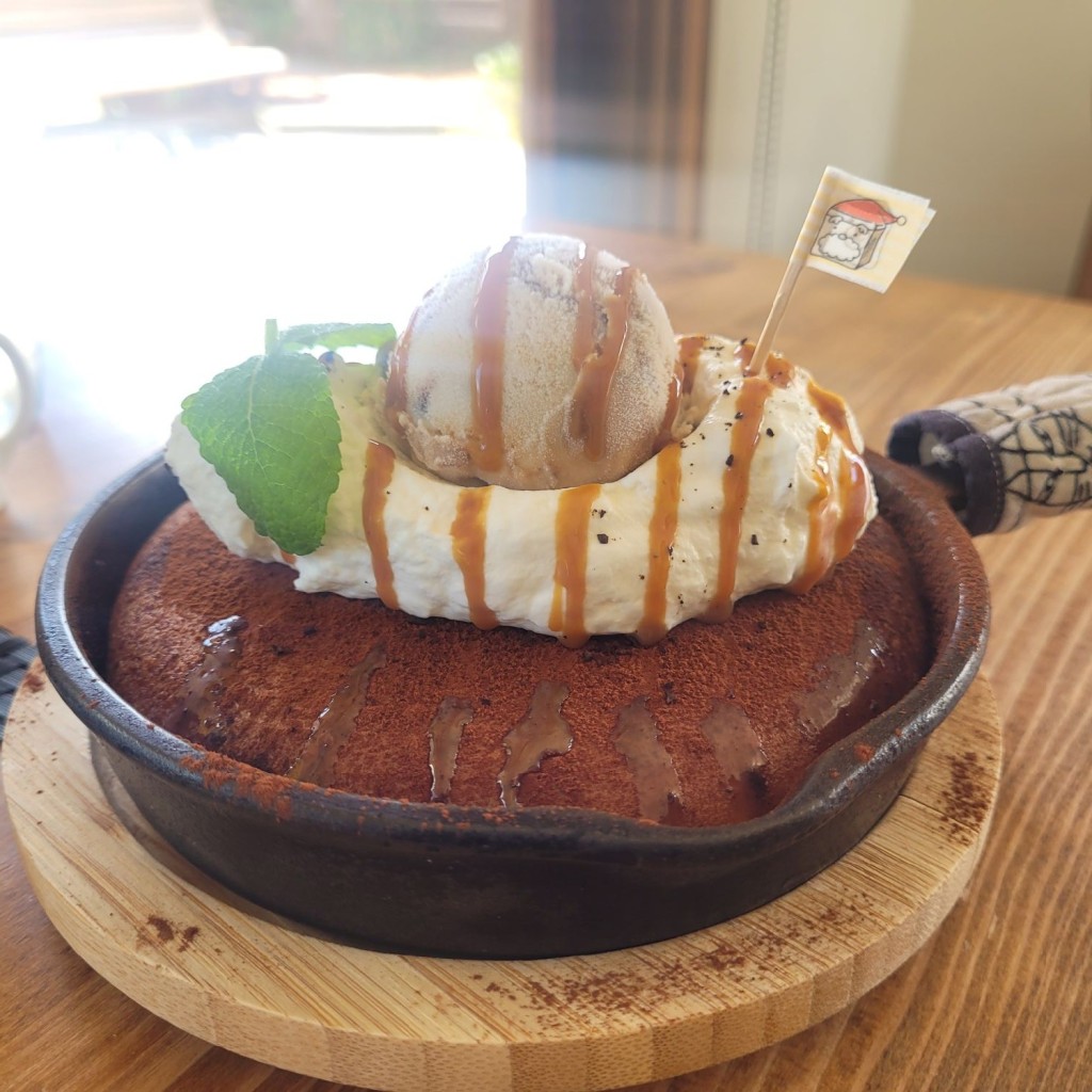 雨醤さんが投稿した蔵王半郷カフェのお店ミツバチガーデン カフェ/38garden cafeの写真