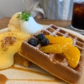 実際訪問したユーザーが直接撮影して投稿した北沢カフェWaffle cafe ORANGEの写真