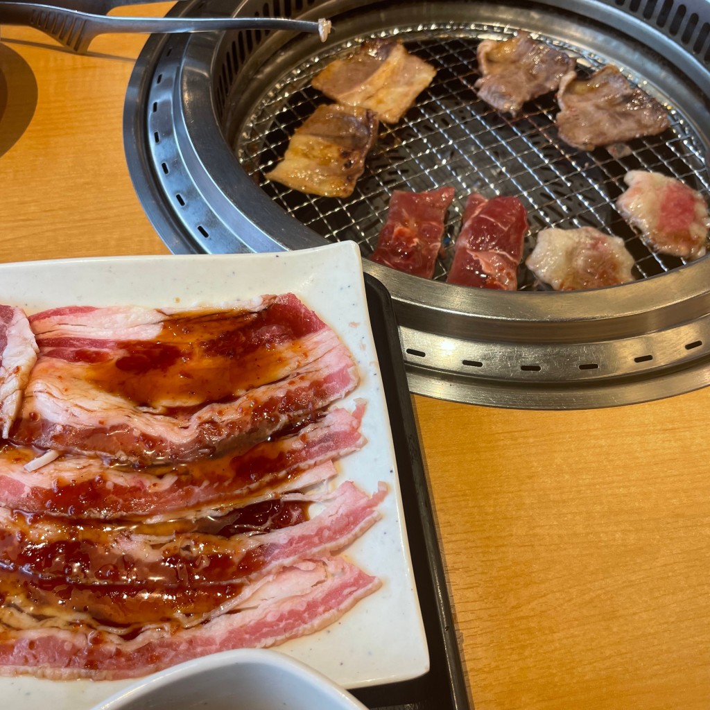 ユーザーが投稿した特盛焼肉ランチの写真 - 実際訪問したユーザーが直接撮影して投稿した正岡町焼肉焼肉きんぐ 豊川店の写真