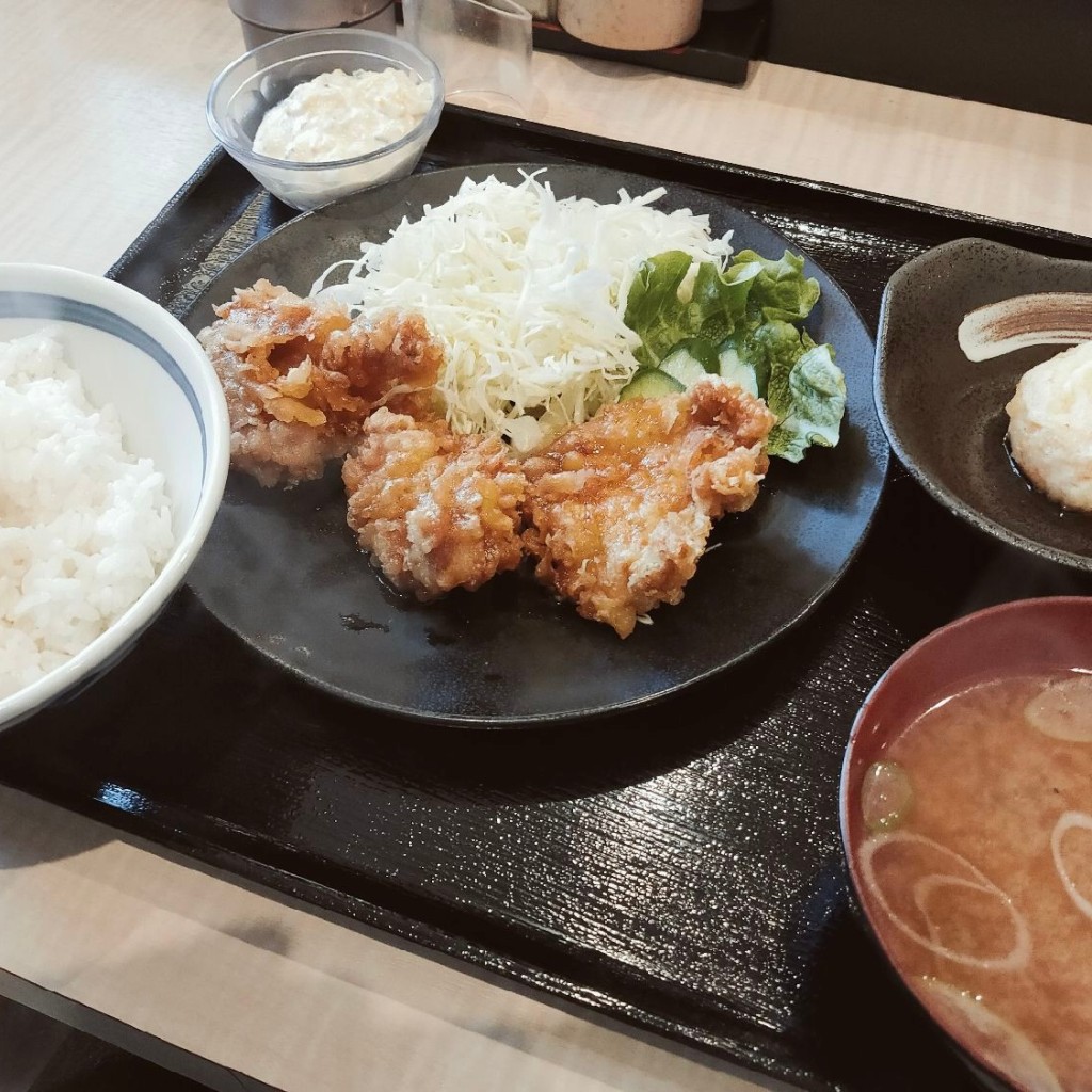 ユーザーが投稿した(並)チキン南蛮定食の写真 - 実際訪問したユーザーが直接撮影して投稿した清水定食屋野郎めし 東大和店の写真