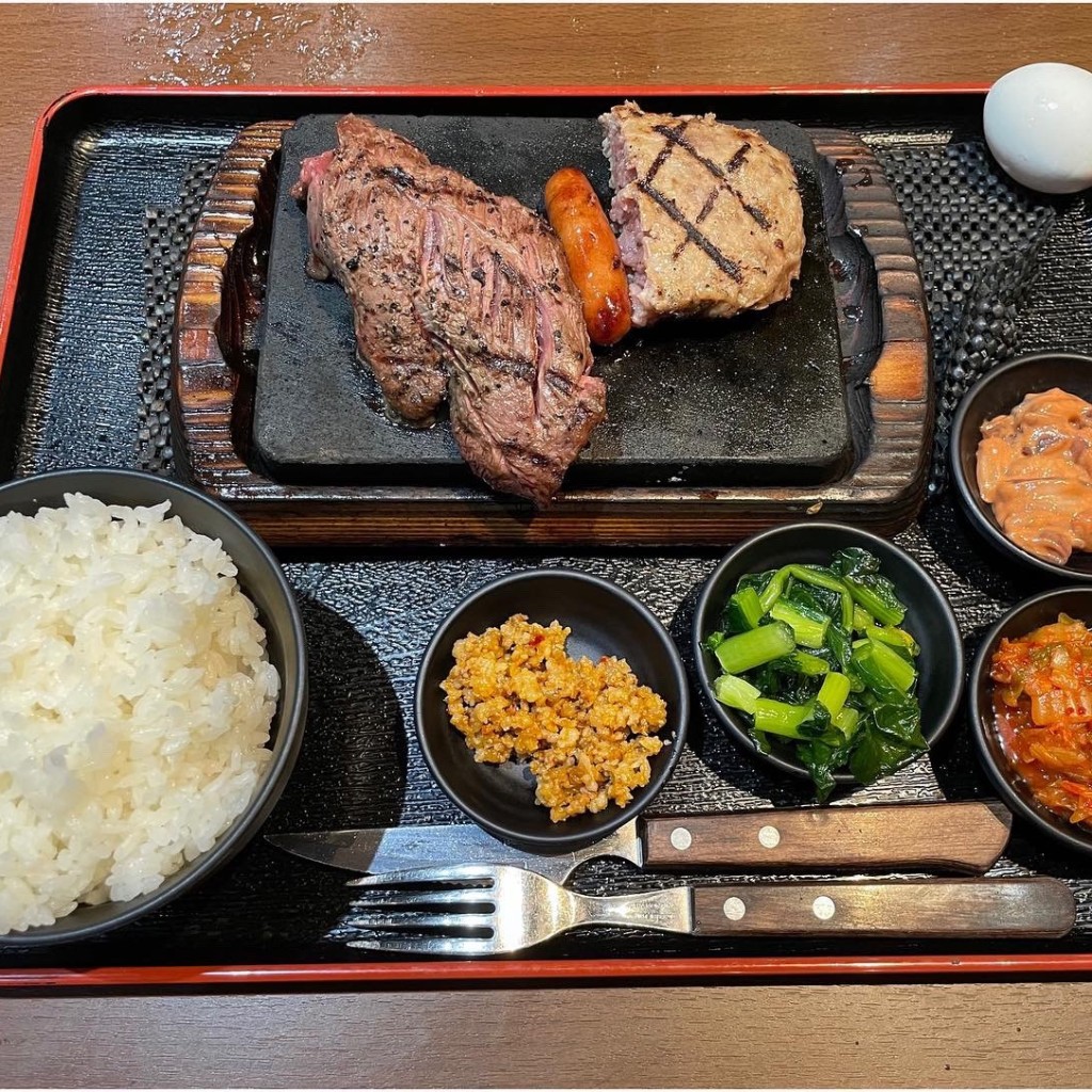 くじら肉さんが投稿した下地町ステーキのお店感動の肉と米 豊橋下地店/カンドウノニクトコメ トヨハシシモジテンの写真