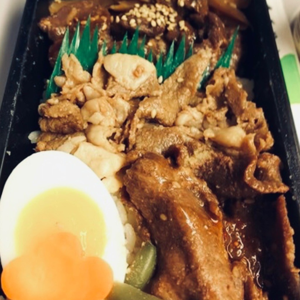 ユーザーが投稿した牛ハラミ牛すき牛たの写真 - 実際訪問したユーザーが直接撮影して投稿した西中島お弁当旅弁当 新大阪の写真
