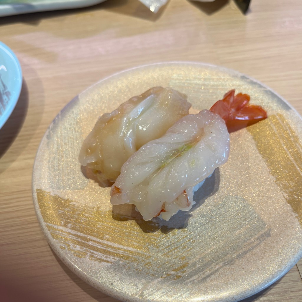 ユーザーが投稿したツブ貝の写真 - 実際訪問したユーザーが直接撮影して投稿した豊玉北回転寿司すし松 練馬店の写真