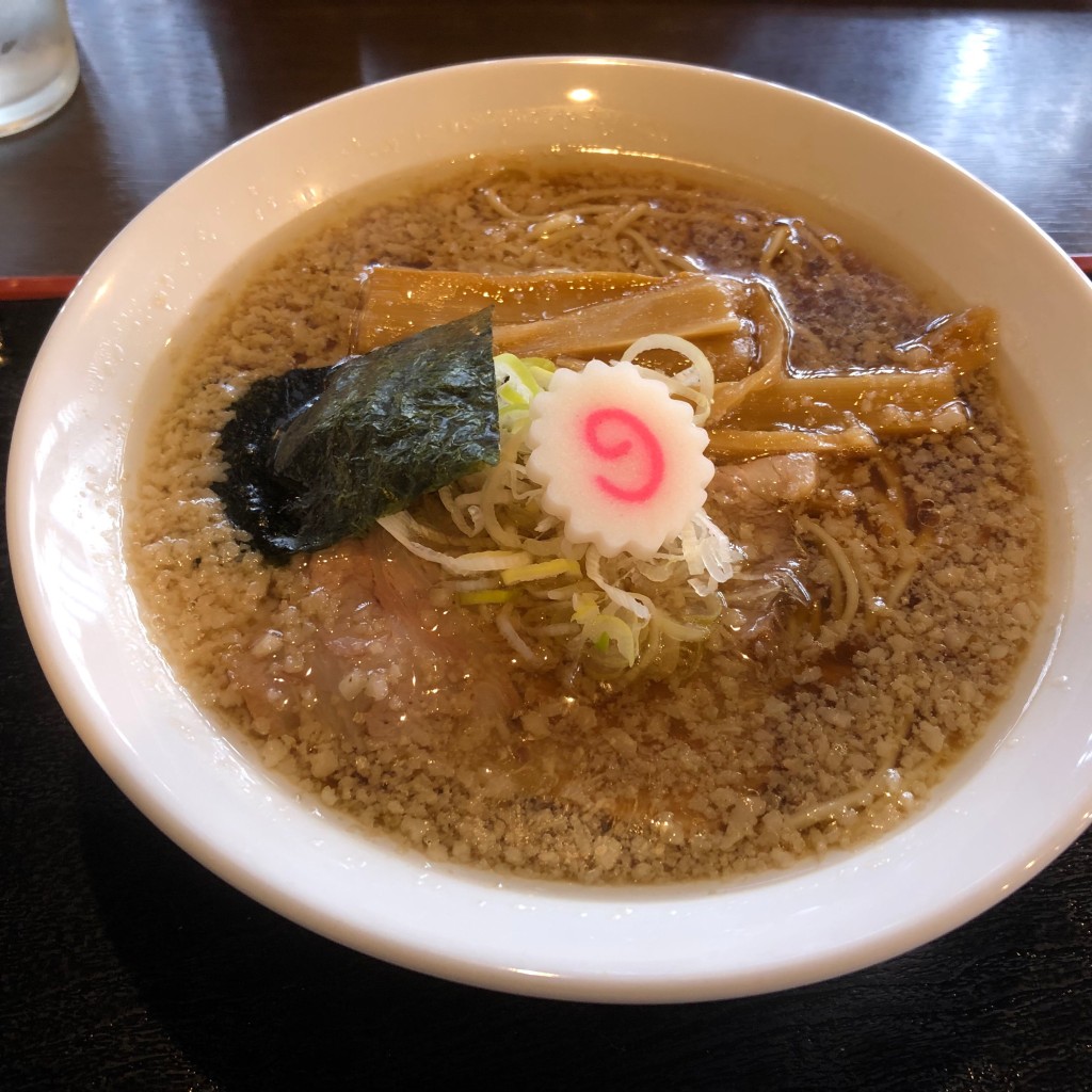 実際訪問したユーザーが直接撮影して投稿した福岡長袋ラーメン / つけ麺麺家 九十九の写真