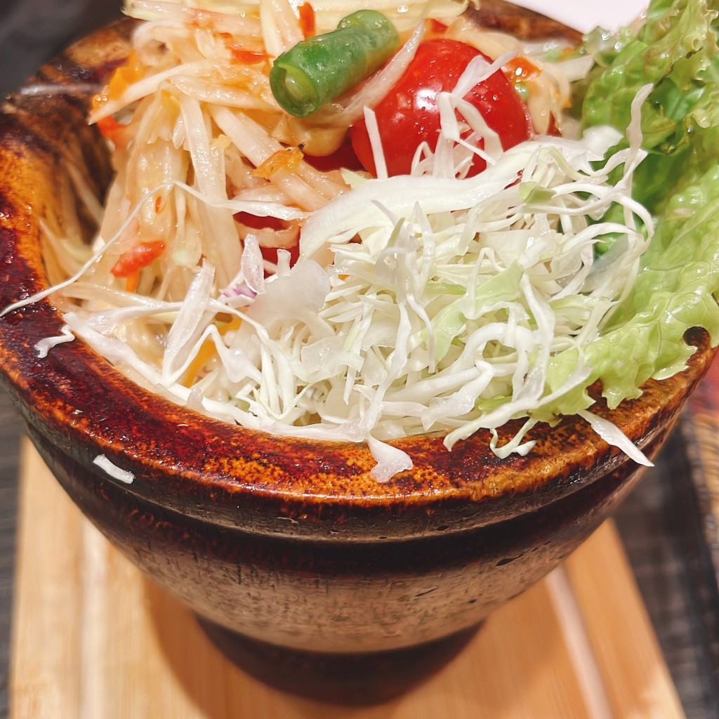 ユーザーが投稿したSomtamthaiの写真 - 実際訪問したユーザーが直接撮影して投稿した西五反田タイ料理LANNA THAI CUISINEの写真