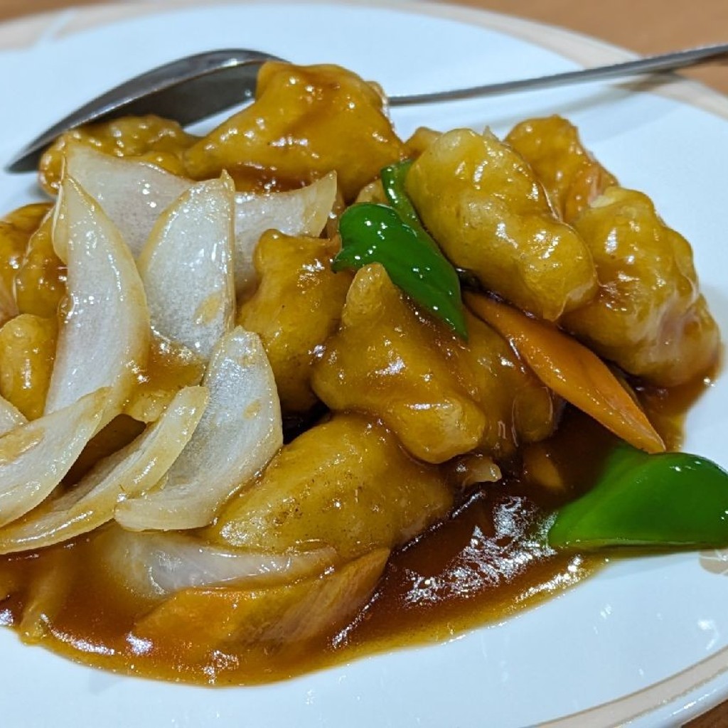 ユーザーが投稿した白身魚のあんかけの写真 - 実際訪問したユーザーが直接撮影して投稿した焼山中央台湾料理台湾料理 福来順 焼山店の写真