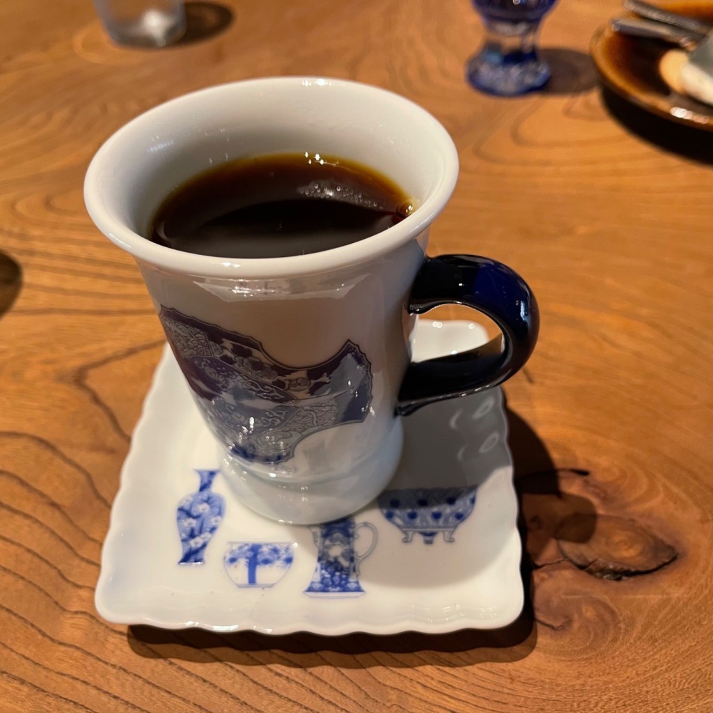 ユーザーが投稿したコーヒー(カップ)の写真 - 実際訪問したユーザーが直接撮影して投稿した馬場カフェ古民家カフェ SORAの写真