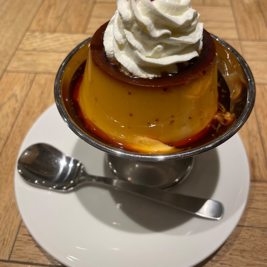 ユーザーが投稿したプリン Puddingの写真 - 実際訪問したユーザーが直接撮影して投稿した駒形カフェFEBRUARY CAFEの写真