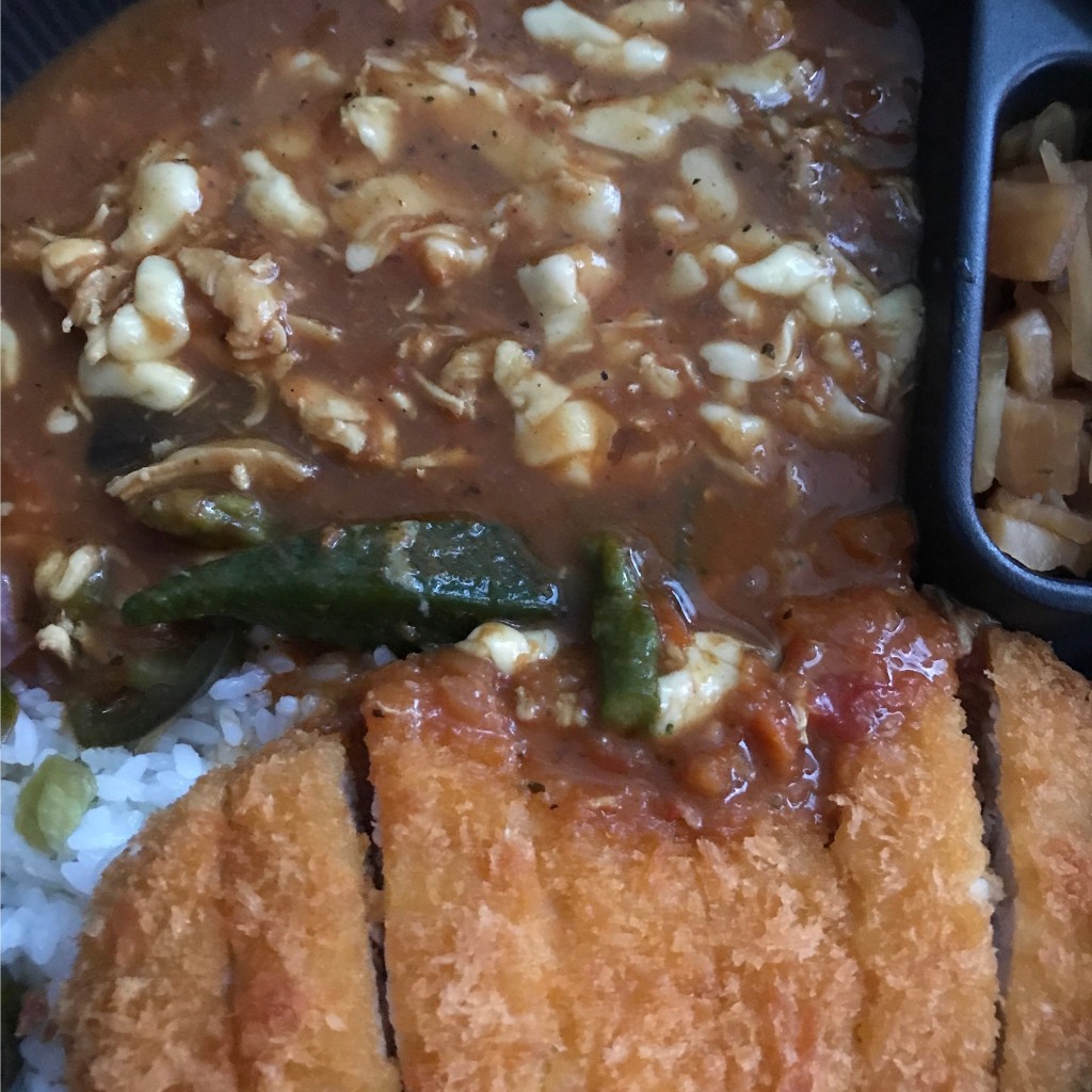 ユーザーが投稿した夏野菜カレーの写真 - 実際訪問したユーザーが直接撮影して投稿した西新宿カレーカレーハウスCoCo壱番屋 新宿駅西口店の写真