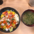 海鮮ちらし丼 - 実際訪問したユーザーが直接撮影して投稿した新橋丼ものまぐろ市場 新橋銀座口店の写真のメニュー情報