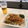 天丼弁当 - 実際訪問したユーザーが直接撮影して投稿した羽田空港天丼天丼てんや 羽田空港第2ターミナル店の写真のメニュー情報