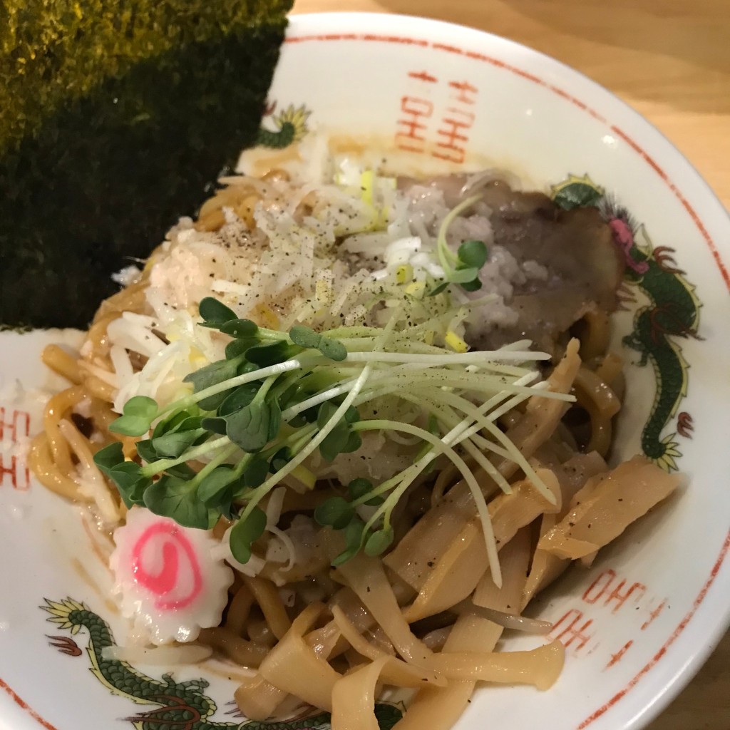 みずくまさんが投稿した西早稲田ラーメン / つけ麺のお店武蔵野アブラ学会 早稲田総本店/ムサシノアブラガッカイ ワセダソウホンテンの写真