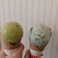 実際訪問したユーザーが直接撮影して投稿した舞浜アイスクリームアイスクリームコーン 東京ディズニーランドの写真