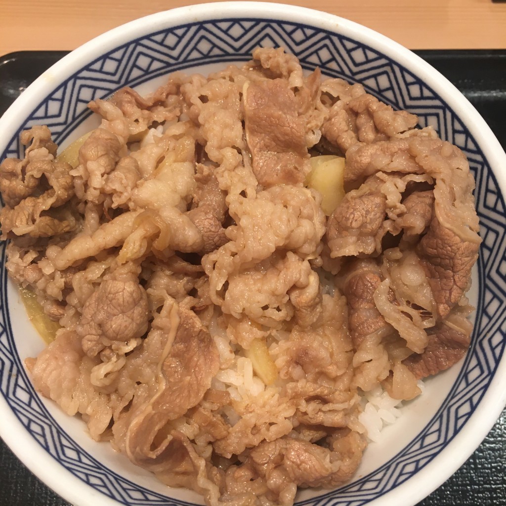 ユーザーが投稿した牛丼の写真 - 実際訪問したユーザーが直接撮影して投稿した成田東牛丼吉野家 阿佐ヶ谷店の写真