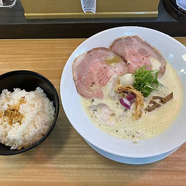 実際訪問したユーザーが直接撮影して投稿した天神橋ラーメン専門店麺 in the mirror.の写真