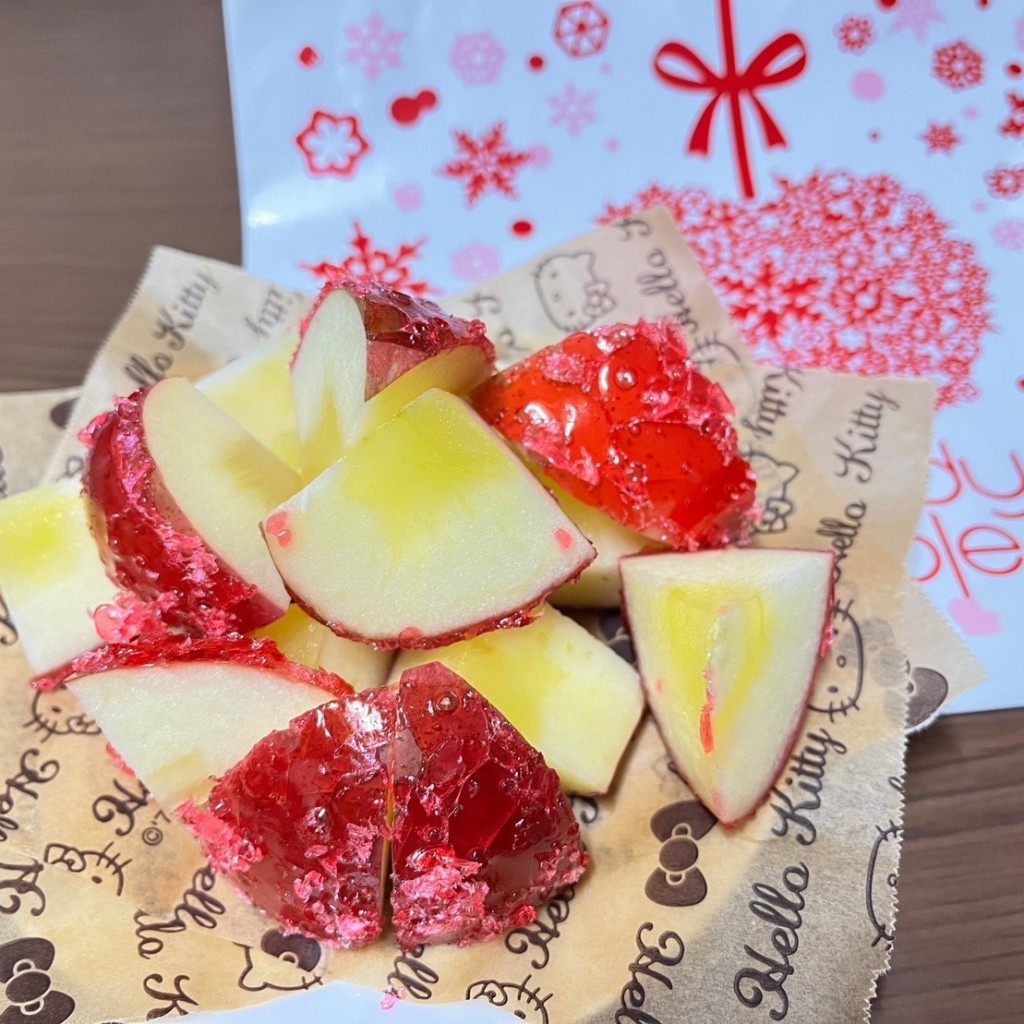 ユーザーが投稿したクリスマスセットの写真 - 実際訪問したユーザーが直接撮影して投稿した大名スイーツ代官山Candy apple  天神店の写真