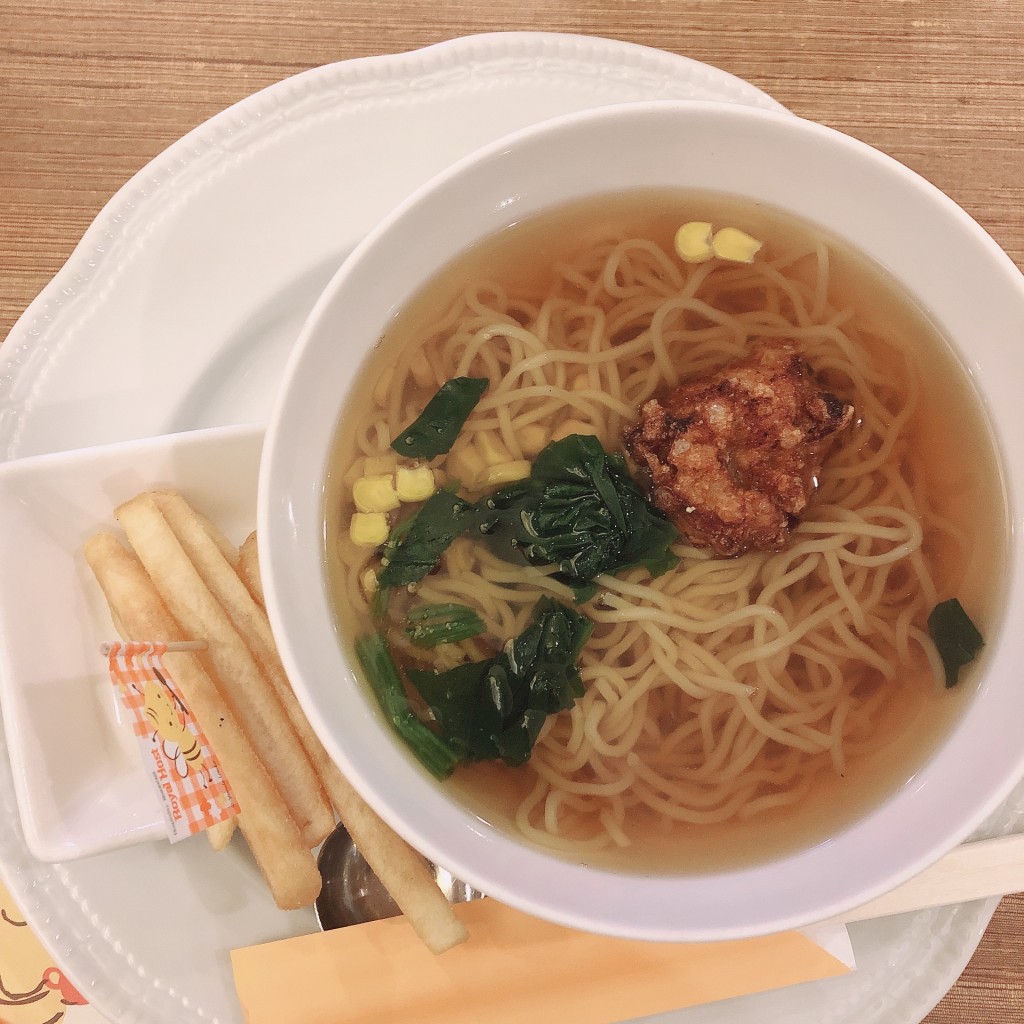 ユーザーが投稿したお子さまラーメンの写真 - 実際訪問したユーザーが直接撮影して投稿した桜新町ファミリーレストランロイヤルホスト 桜新町店の写真