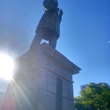 実際訪問したユーザーが直接撮影して投稿した大通西銅像ホーレス・ケプロンの像の写真