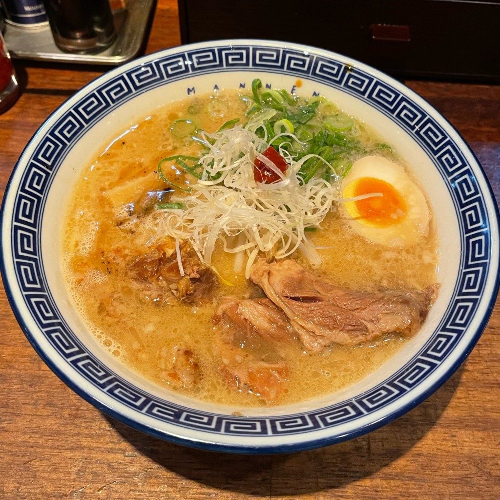 匿命係さんが投稿した南船場ラーメン専門店のお店まんねん 心斎橋店/マンネンシンサイバシテンの写真