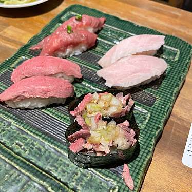 横浜 肉寿司のundefinedに実際訪問訪問したユーザーunknownさんが新しく投稿した新着口コミの写真