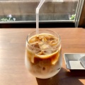 カフェラテ - 実際訪問したユーザーが直接撮影して投稿した塩焼カフェCafe MAROの写真のメニュー情報