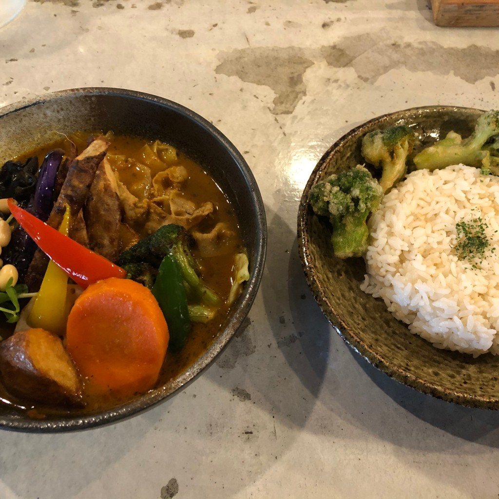 Zeppelinさんが投稿した厚別中央一条カレーのお店Rojiura Curry SAMURAI. 厚別店/ろじうらかれーさむらいあつべつてんの写真