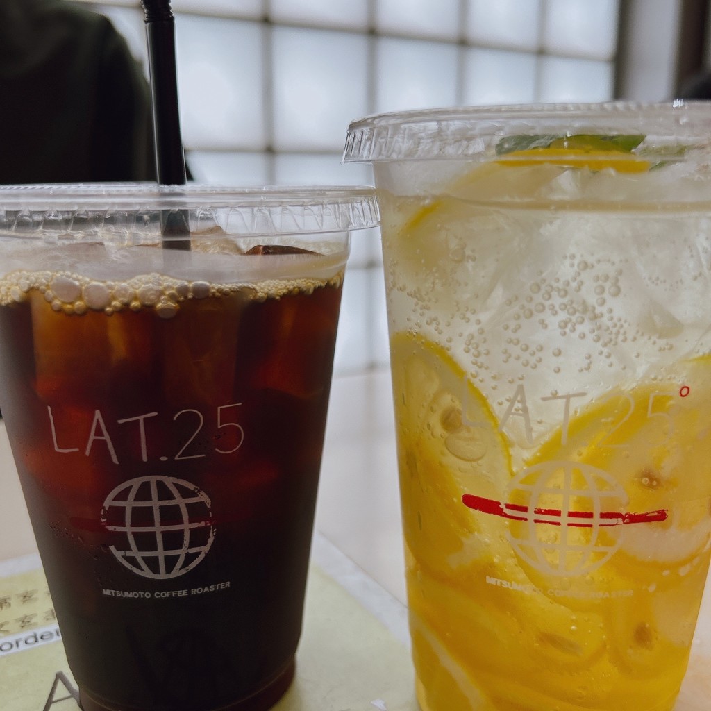 ユーザーが投稿したレモネードの写真 - 実際訪問したユーザーが直接撮影して投稿した港南カフェcaffe LAT 25° 品川駅店の写真
