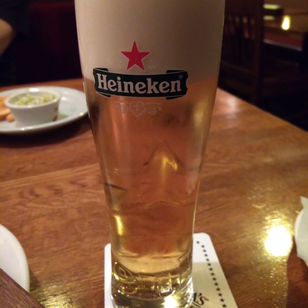 ユーザーが投稿したHeineken REGの写真 - 実際訪問したユーザーが直接撮影して投稿した六本木洋食トニーローマ 六本木店の写真