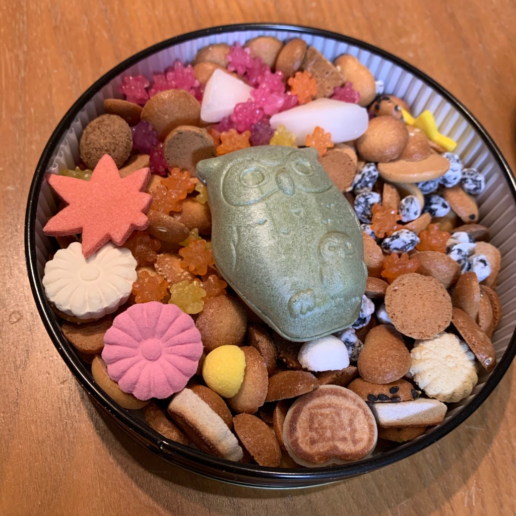 ユーザーが投稿したふくろうの写真 - 実際訪問したユーザーが直接撮影して投稿した丸の内和菓子銀座菊廼舎 東京ギフトパレット店の写真