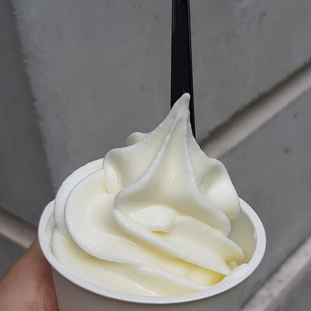ユーザーが投稿したソフトクリームの写真 - 実際訪問したユーザーが直接撮影して投稿した小淵沢町カフェ丸山珈琲 リゾナーレ店の写真