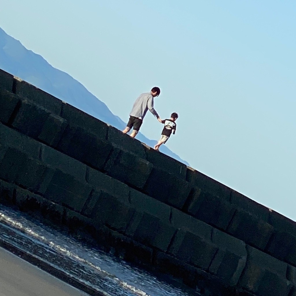 実際訪問したユーザーが直接撮影して投稿した川内町海水浴場 / 海浜小松海水浴場 ウィズ アズマ建設の写真