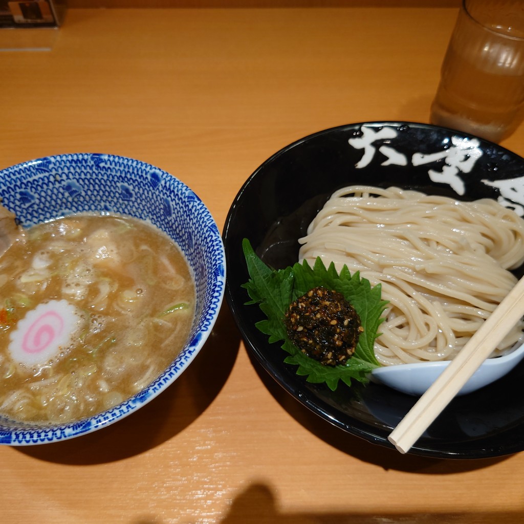 ユーザーが投稿した朝の生七味つけ麺の写真 - 実際訪問したユーザーが直接撮影して投稿した丸の内つけ麺専門店六厘舎 東京駅一番街の写真