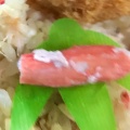 カニごはん - 実際訪問したユーザーが直接撮影して投稿した能生小泊魚介 / 海鮮料理浜焼きの店 小判鮫の写真のメニュー情報