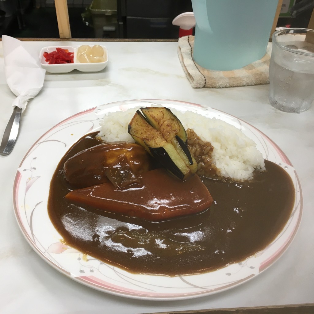 ユーザーが投稿した野菜カレーの写真 - 実際訪問したユーザーが直接撮影して投稿した南江戸カレーカレーショップ デリー 松山駅店の写真