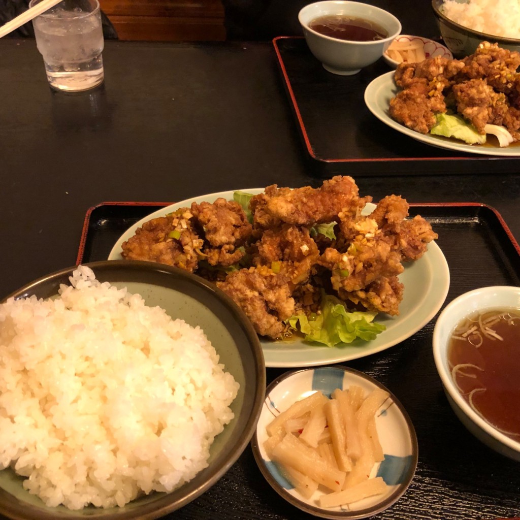 ユーザーが投稿したライスの写真 - 実際訪問したユーザーが直接撮影して投稿した八幡町四川料理みんぱいの写真