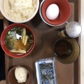 たまかけ朝食ミニ - 実際訪問したユーザーが直接撮影して投稿した北新宿牛丼すき家 北新宿一丁目店の写真のメニュー情報