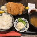 チキンカツ定食 - 実際訪問したユーザーが直接撮影して投稿した上石神井焼鳥ととこやの写真のメニュー情報