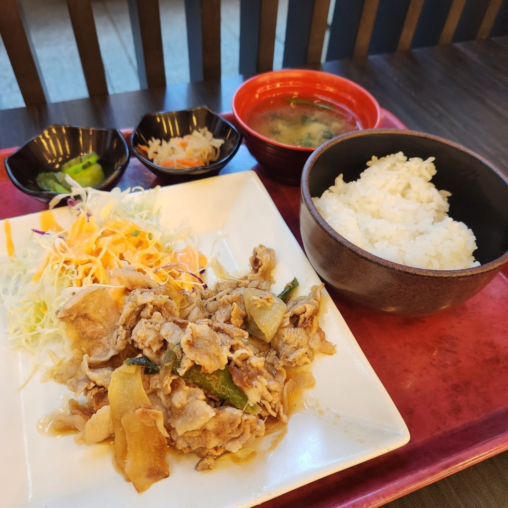 ユーザーが投稿した生姜焼定食の写真 - 実際訪問したユーザーが直接撮影して投稿した東学食 / 職員食堂和の写真