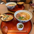 L) Hきし天丼 - 実際訪問したユーザーが直接撮影して投稿した宮石町しゃぶしゃぶかごの屋 NEOPASA岡崎店の写真のメニュー情報