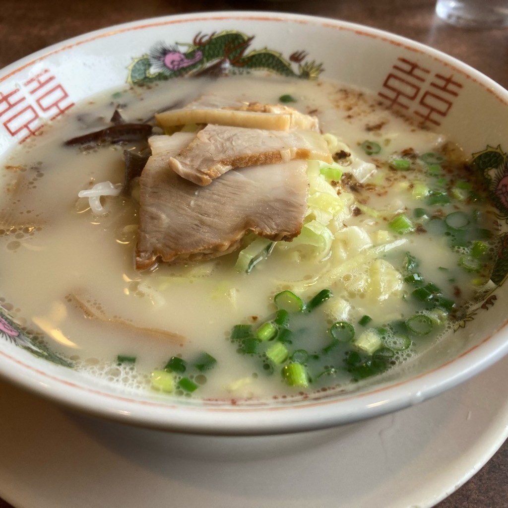 ユーザーが投稿したザボンラーメンの写真 - 実際訪問したユーザーが直接撮影して投稿した与次郎ラーメン専門店ざぼんラーメンの写真